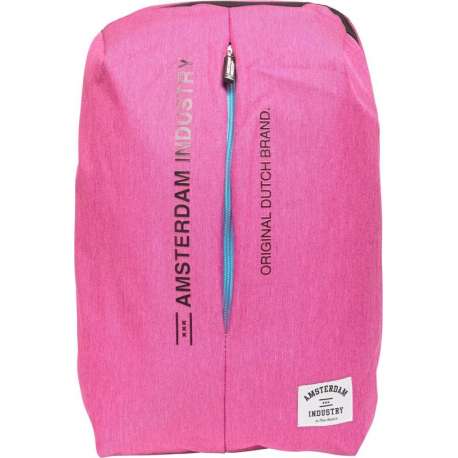 Amsterdam Industry Zipper Rugzak - Fuchsia