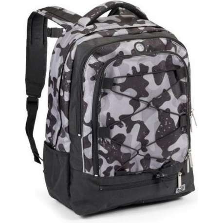 JEVA Survivor Dark Camou - Rugzak met Camouflage print