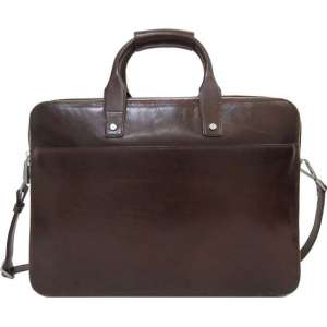 Claudio Ferrici Legacy Briefcase 15.6 Brown 16015