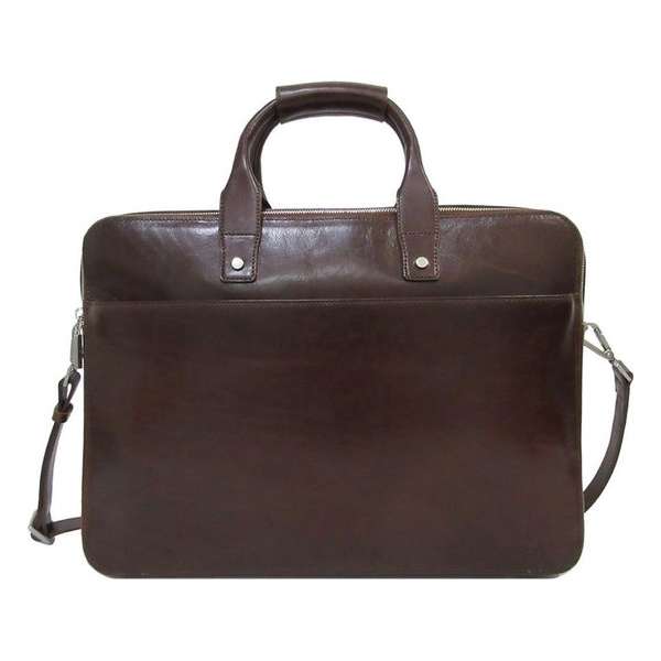 Claudio Ferrici Legacy Briefcase 15.6 Brown 16015