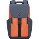 Delsey Securflap Laptop Backpack - Anti Diefstal - 1 Compartment - 15 inch - Orange