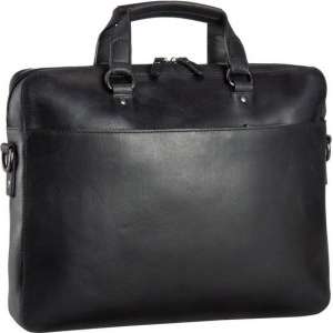 Leonhard Heyden Dakota laptoptas 1-vaks 13 inch - Zwart