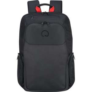 Delsey Parvis Plus Laptop Backpack - 2 Compartments - 15,6 inch - Black