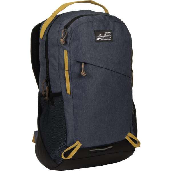 New Rebels Toploader Backpack Rugzak Jack 15.6'' Donker Blauw