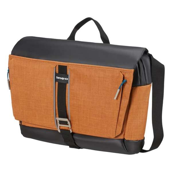 Samsonite Laptopschoudertas - 2WM Messenger M 15.6 inch Saffron