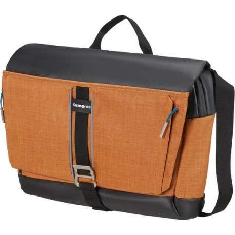 Samsonite Laptopschoudertas - 2WM Messenger M 15.6 inch Saffron