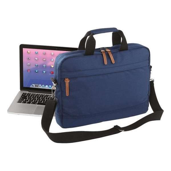 Nette laptoptas navy