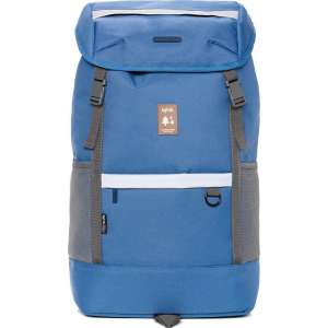 Lefrik Everest Laptop Rugzak - Eco Friendly - Recycled Materiaal - 15,6 inch - Blauw