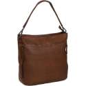 Chesterfield Lizzy Leren Hobo Schoudertas - Cognac