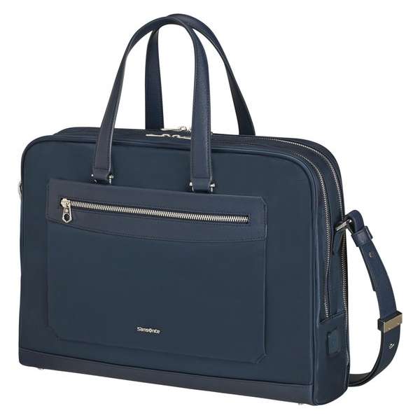 Samsonite Laptopschoudertas - Zalia 2.0 Bailhandle 2 vakken 15.6 inch Midnight Blue