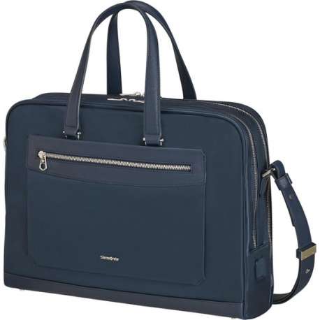 Samsonite Laptopschoudertas - Zalia 2.0 Bailhandle 2 vakken 15.6 inch Midnight Blue