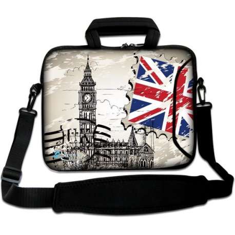 Laptoptas 17,3 Big Ben Londen - Sleevy