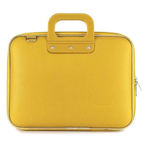 Bombata Medio Hardcase Laptoptas 13 inch Geel