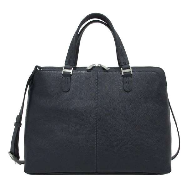 Gigi Fratelli Laptoptas Elegance Leer - blauw