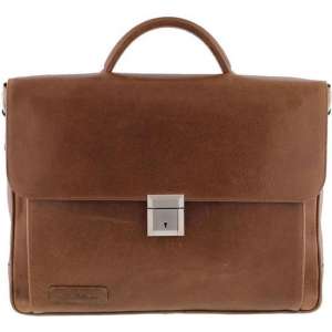 Plevier Business/Laptoptas 2-Vaks 15.6 Cognac 476