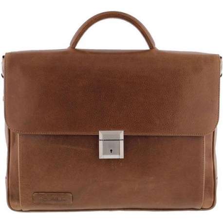 Plevier Business/Laptoptas 2-Vaks 15.6 Cognac 476