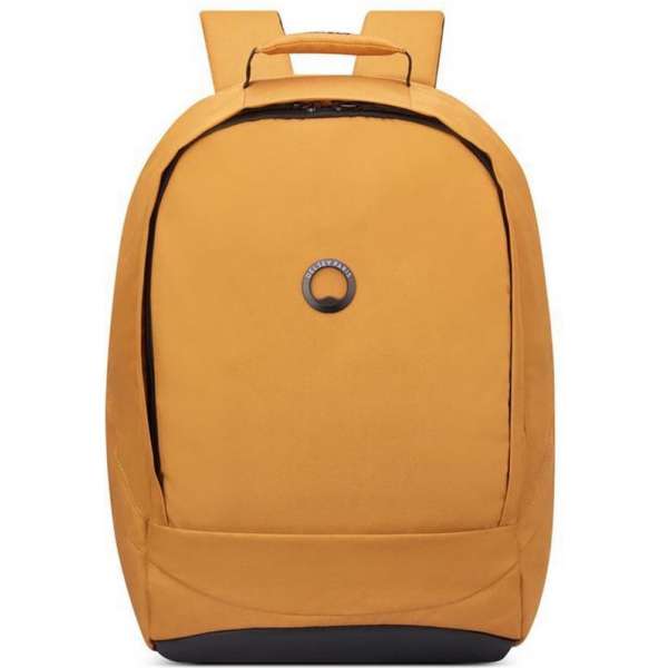 Delsey Securban Laptop Backpack - Anti Diefstal - 1 Compartment - 15,6 inch - Yellow