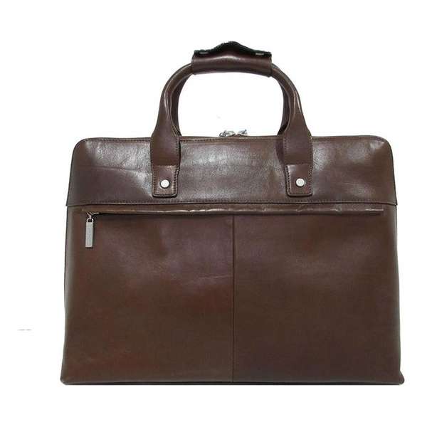 Claudio Ferrici Unisex Schoudertas Brown