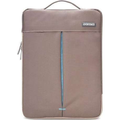 POFOKO 13.3 inch portable laptoptas - Bruin