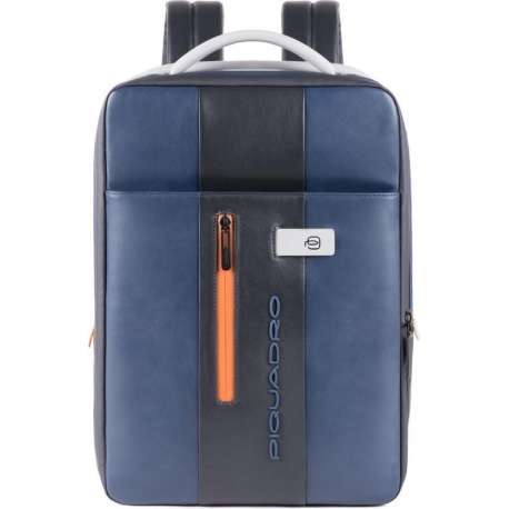 Piquadro Urban Expandable Slim Backpack 15.6'' Blue/Grey