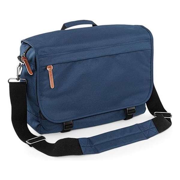 Bagbase Campus laptop messenger, Kleur Navy Dusk