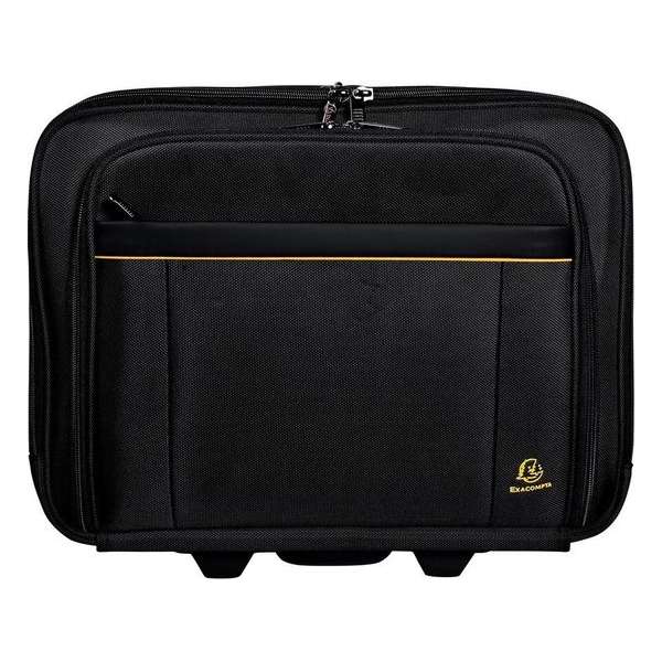 Exactive® Trolley voor laptops tot 15,6 inch - 39x29x5 cm, Zwart