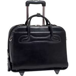 McKlein Laptop Trolley  - Zwart - 17'' - Willowbrook