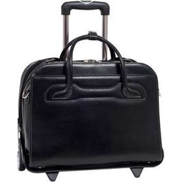 McKlein Laptop Trolley  - Zwart - 17'' - Willowbrook