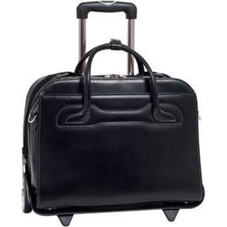 McKlein Laptop Trolley  - Zwart - 17'' - Willowbrook