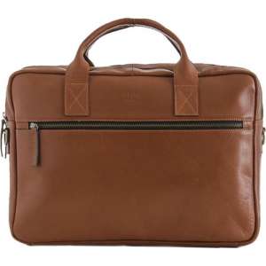 Still Nordic Clean Brief 2 Laptoptas 15 inch Cognac