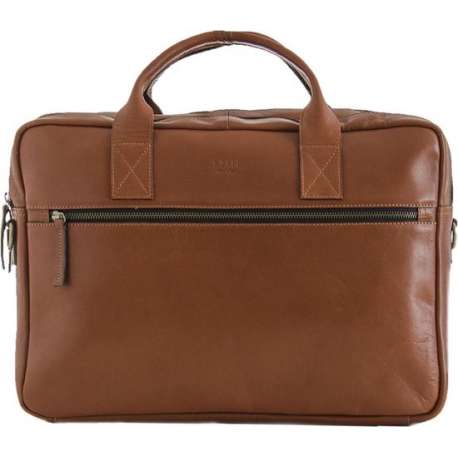 Still Nordic Clean Brief 2 Laptoptas 15 inch Cognac