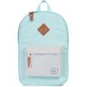 Herschel Supply Co. Heritage Mid-Volume Rugzak 14,5L - Blue Tint / Glacier Grey / Tan Leather