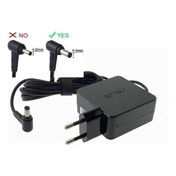 5,5mm pin Asus 65W Laptop Adapter 19V 3.42A