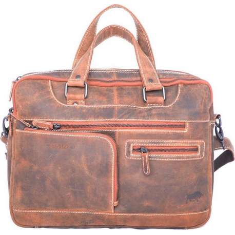 Arrigo Arrigo Unisex Aktetas Cognac