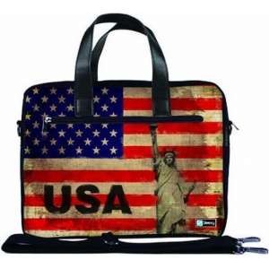 Laptoptas 13,3 / schoudertas USA design - Sleevy - laptoptas - schooltas