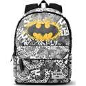 Castillo Batman - Laptop Rugzak - Zwart / Wit