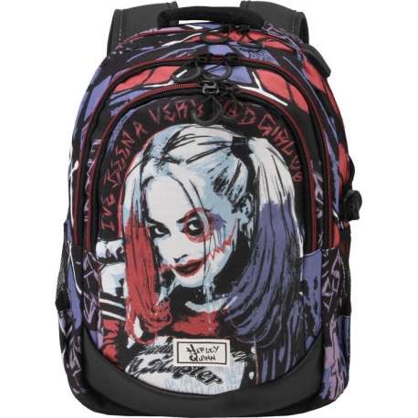 DC - Harley Quinn Crazy - Rugzak - Multi colour - Hoogte 44cm