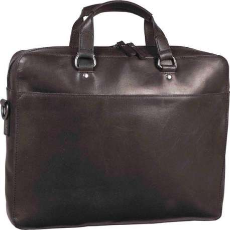 Leonhard Heyden Dakota laptoptas 1-vaks 13 inch - Bruin