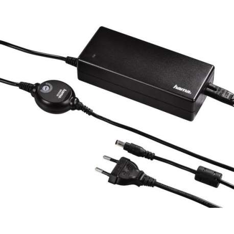 Hama 12120 Notebook Power Adapter - 15-24V / 90W / Zwart