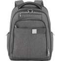 Titan Power Pack 15" Laptop Backpack expandable mixed grey