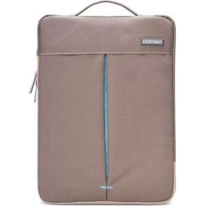 POFOKO 11.6 inch portable laptoptas - Bruin