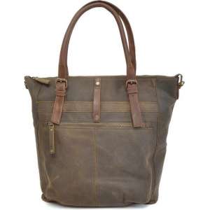 Berba Unisex Shopper Groen