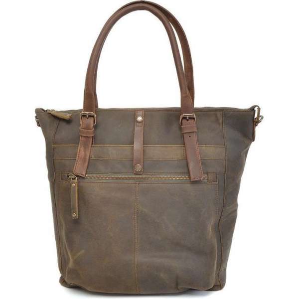 Berba Unisex Shopper Groen