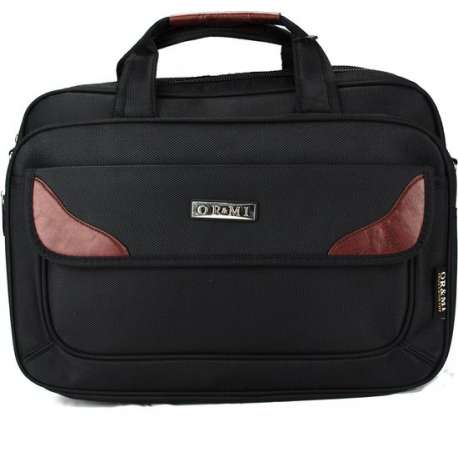 Mtrendz Laptoptas ORenMI zwart: 38x7x28 cm