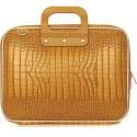 Bombata Croco Hardcase Laptoptas 13 inch Saffron Yellow