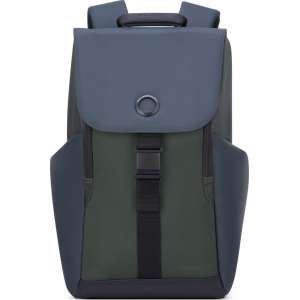 Delsey Securflap Laptop Backpack - Anti Diefstal - 1 Compartment - 15 inch - Army