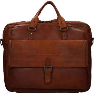 Chesterfield Unisex Schoudertas Cognac