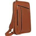 JohnnyFly Vertical Messenger Tas - 100% leer