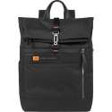 Piquadro PQ-BIO Nylon Roll Top PC Backpack 15.6 Black