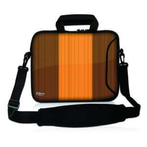 Sleevy 15,6 laptoptas houten design